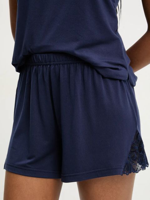 Answear.LAB piżama damska kolor granatowy