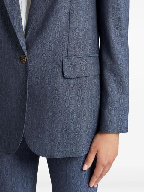 ETRO wool blazer - Blue