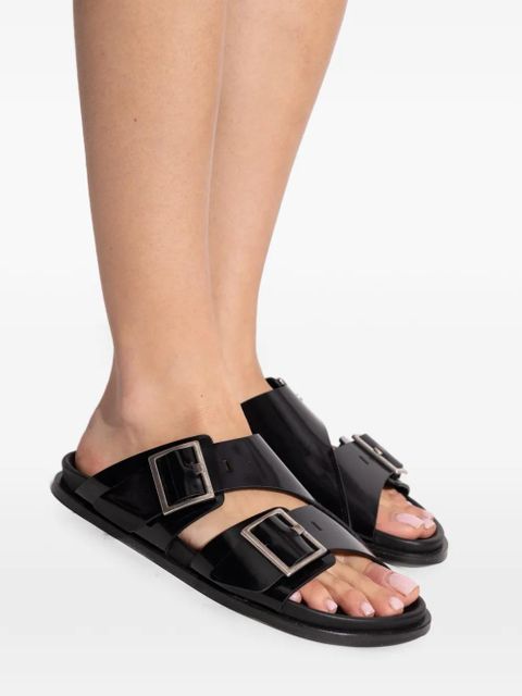 ALOHAS Alba buckle sandals - Black