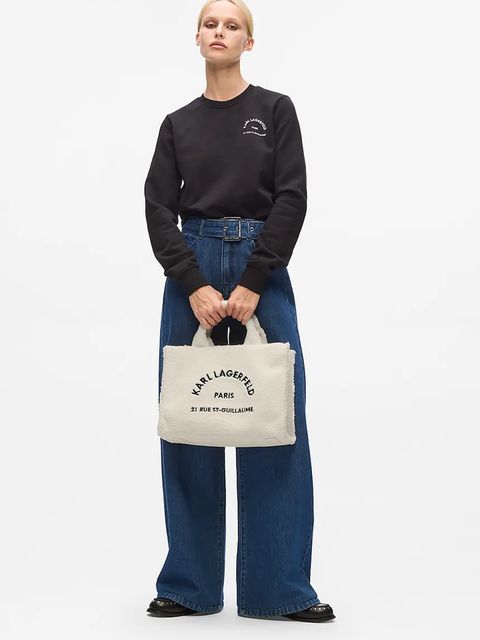 Karl Lagerfeld torebka K/RSG kolor beżowy A4W50013