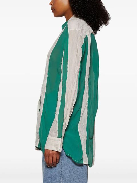 Christopher Esber spliced shirt - Green