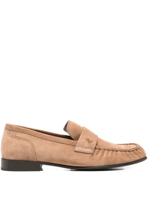Jimmy Choo Ellis suede loafers - Neutrals - zdjęcie produktu nr 1