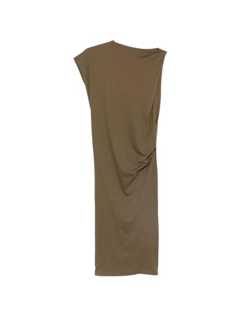 Jacquemus Drap asymmetric midi dress - Green - zdjęcie produktu nr 1
