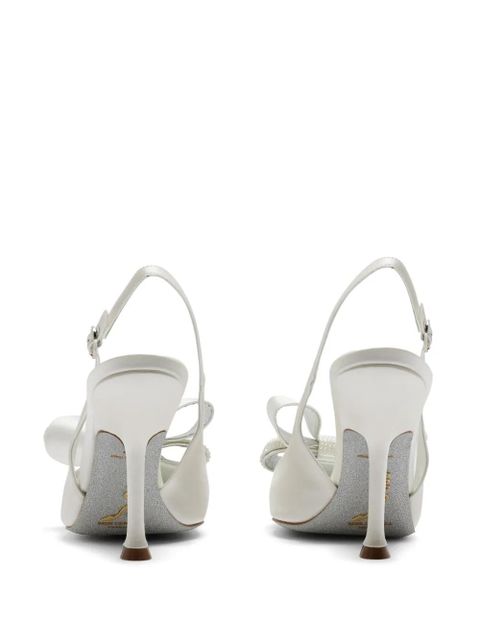 René Caovilla 105mm Arabella pumps - White