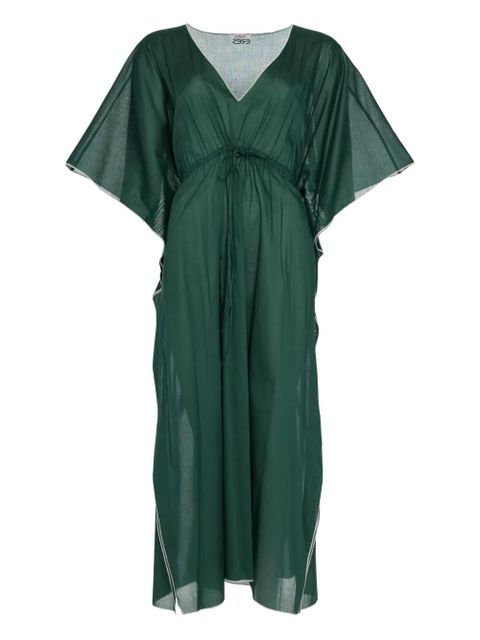 ERES Voilier v-neck drawstring dress - Green - zdjęcie produktu nr 1