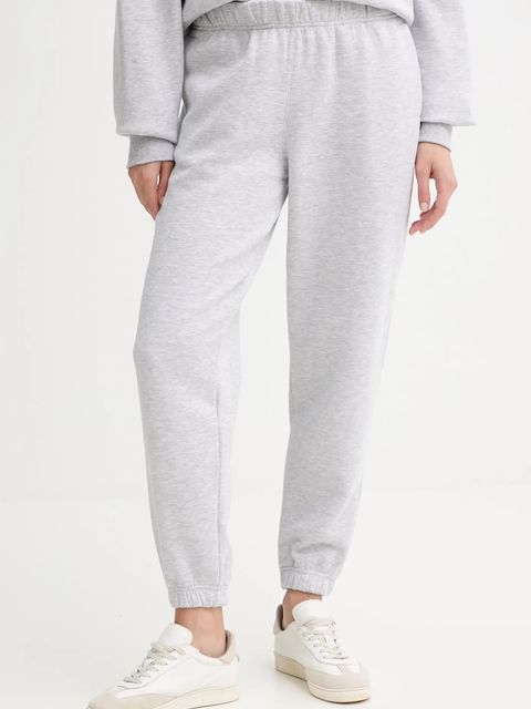 MUUV. spodnie dresowe MUUV. x Answear damskie kolor szary melanżowe - zdjęcie produktu nr 1