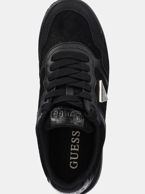 Guess sneakersy MIRAM9 damskie kolor czarny FLFMR9 ELE12