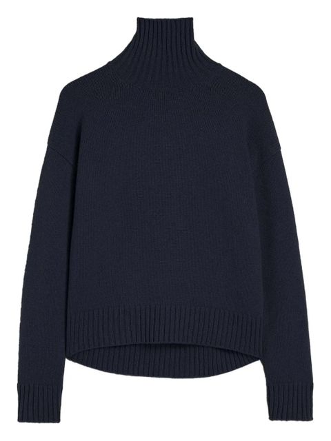Jil Sander high-neck jumper - Blue - zdjęcie produktu nr 1