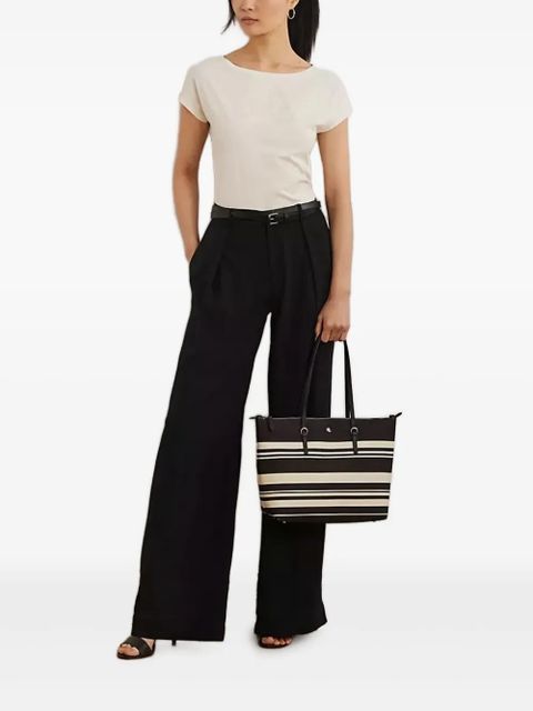 Lauren Ralph Lauren embroidered cotton T-shirt - White - zdjęcie produktu nr 2