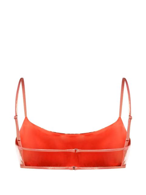 Blumarine logo-detail bikini top - Orange - zdjęcie produktu nr 2