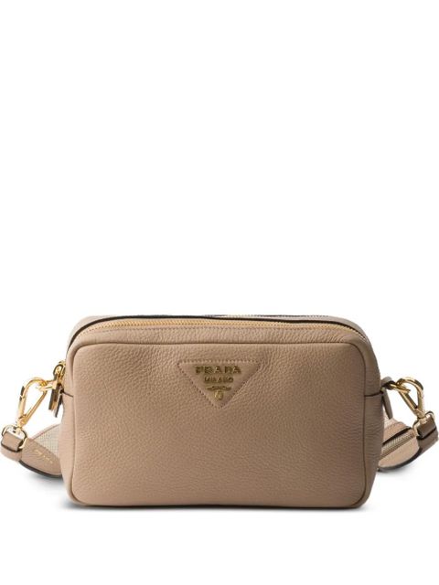 Prada leather shoulder bag - Neutrals - zdjęcie produktu nr 1