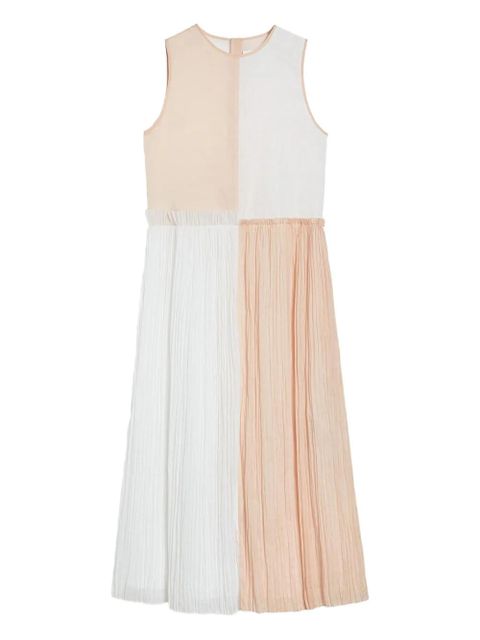 Jil Sander two-tone midi dress - White - zdjęcie produktu nr 1