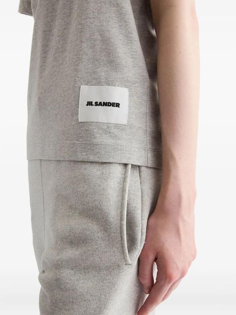 Jil Sander logo-label short-sleeve T-shirt (pack of three) - Grey