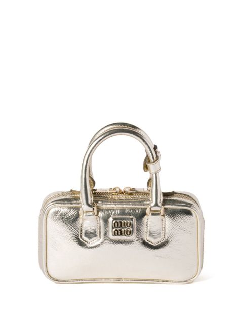 Miu Miu mini Arcadie tote bag - Silver