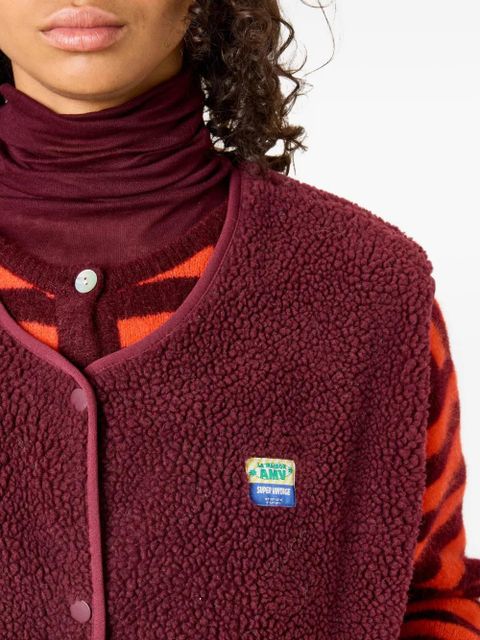 American Vintage Hoktown textured zip gilet