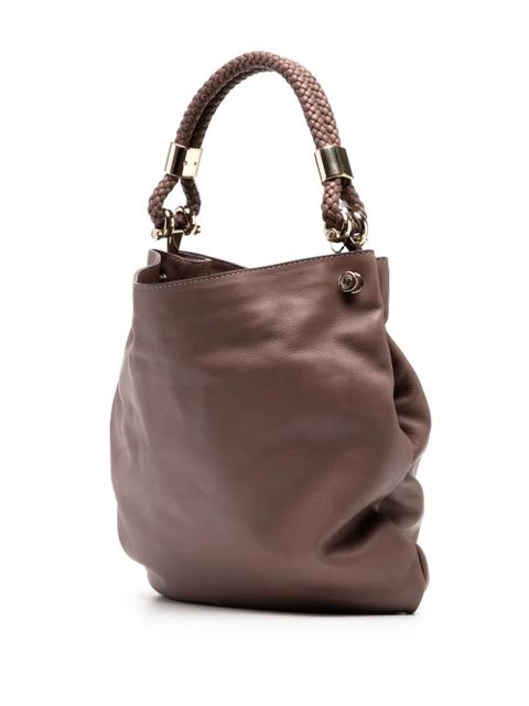 Gucci leather shoulder bag - Brown