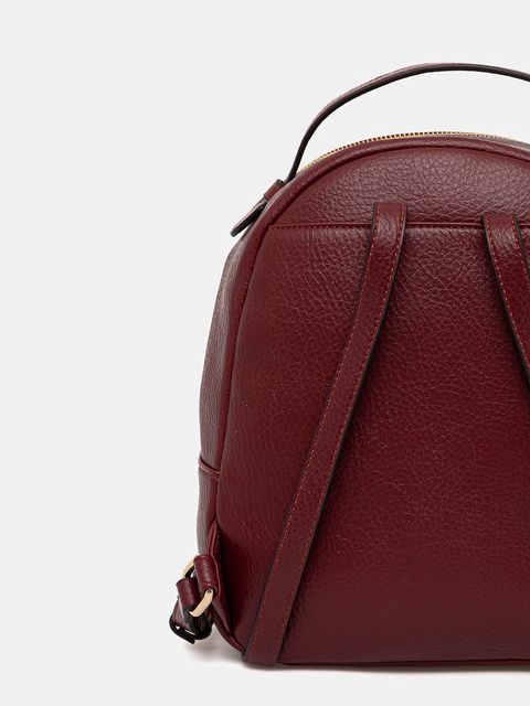 Liu Jo plecak damski kolor bordowy mały gładki AF5157.E0027