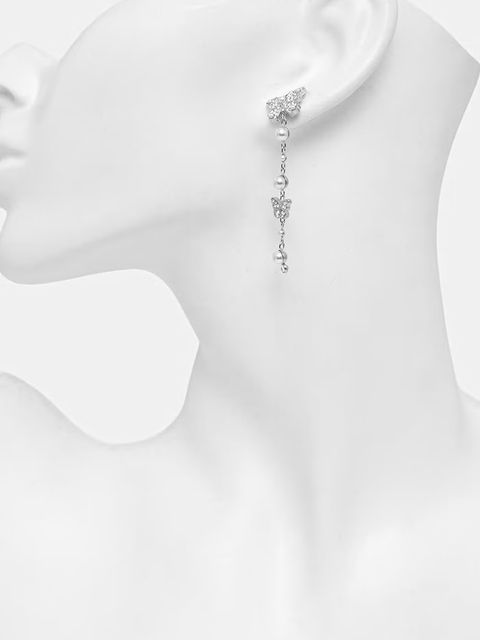 Guess kolczyki damskie ze stali nierdzewnej BORBOLETA - zdjęcie produktu nr 1