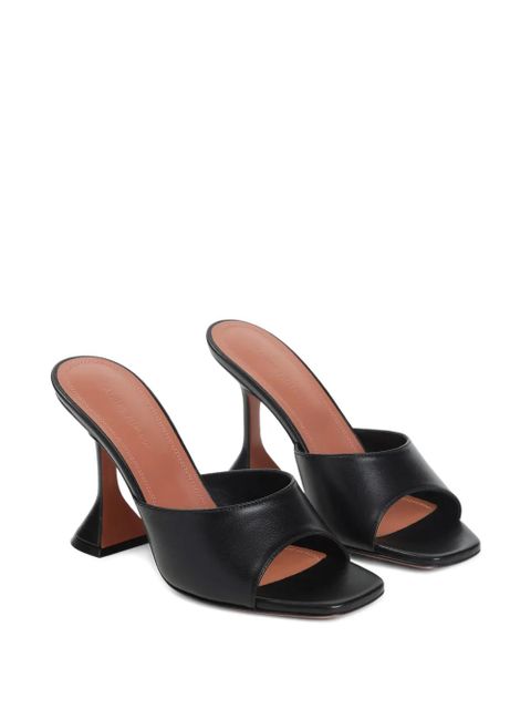 Amina Muaddi 95mm Lupita sandals - Black - zdjęcie produktu nr 2