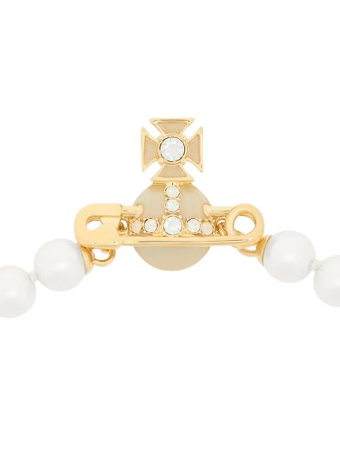 Vivienne Westwood Kitty faux-pearl bracelet - Gold - zdjęcie produktu nr 2