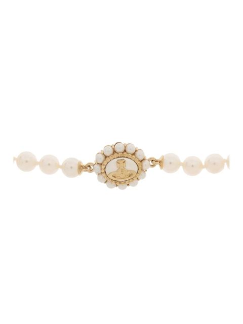 Vivienne Westwood pearl necklace - Neutrals