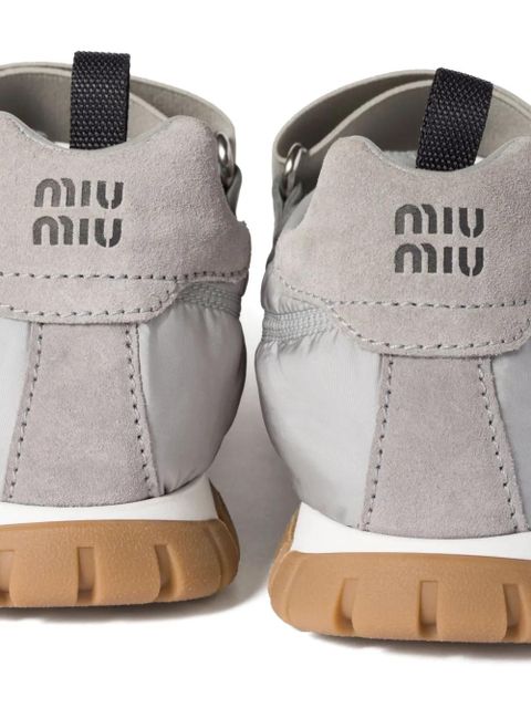 Miu Miu Tyre ballerina shoes - Grey