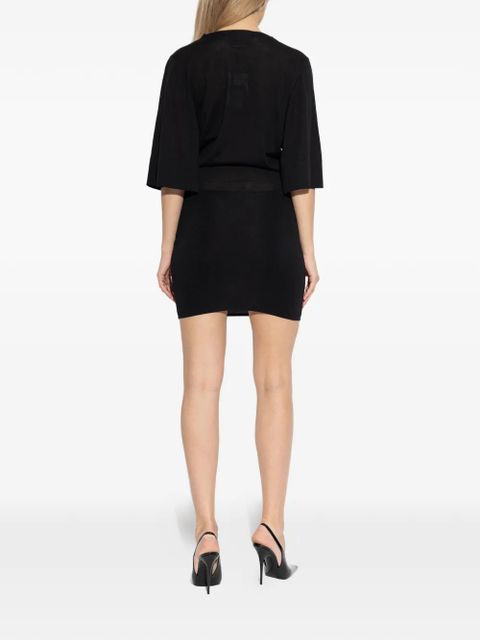 Jacquemus crew neck dress - Black