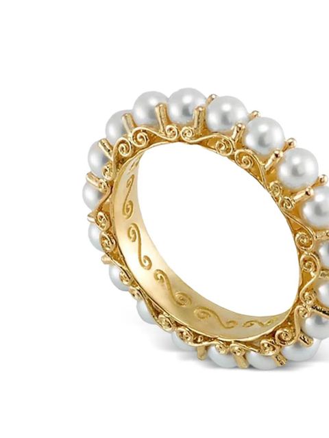 Dolce & Gabbana 18K yellow gold pearl ring - zdjęcie produktu nr 2