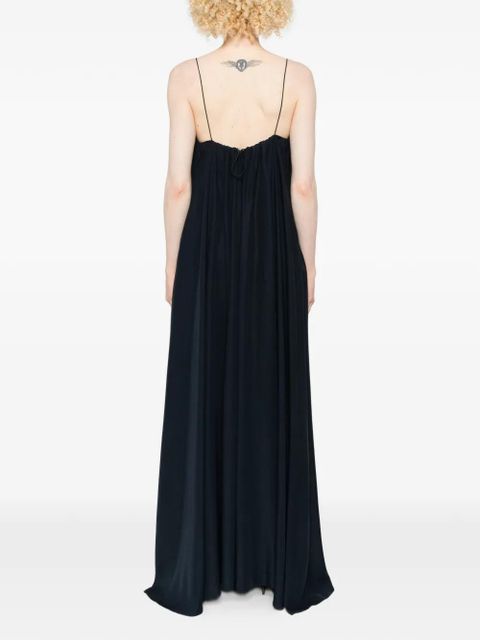 Eleh V-neck strap maxi dress - Blue