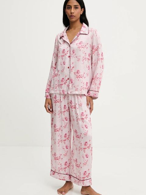 Answear Lab piżama damska kolor różowy - zdjęcie produktu nr 1