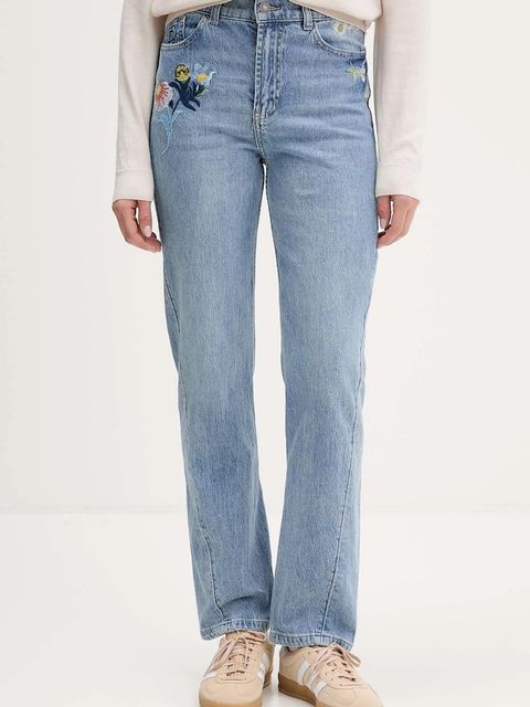 Desigual jeansy SUNFLO damskie high waist 25WWDD23 - zdjęcie produktu nr 1