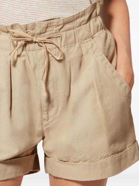 MARANT ÉTOILE Nirma drawstring shorts - Neutrals