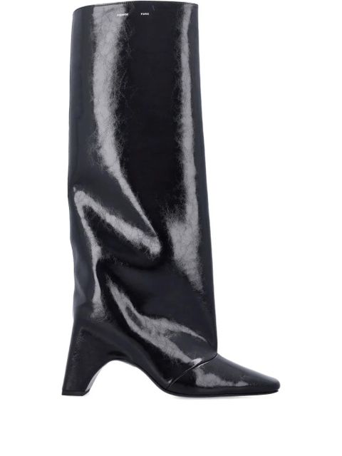 Coperni 90mm patent-leather boots - Black - zdjęcie produktu nr 1