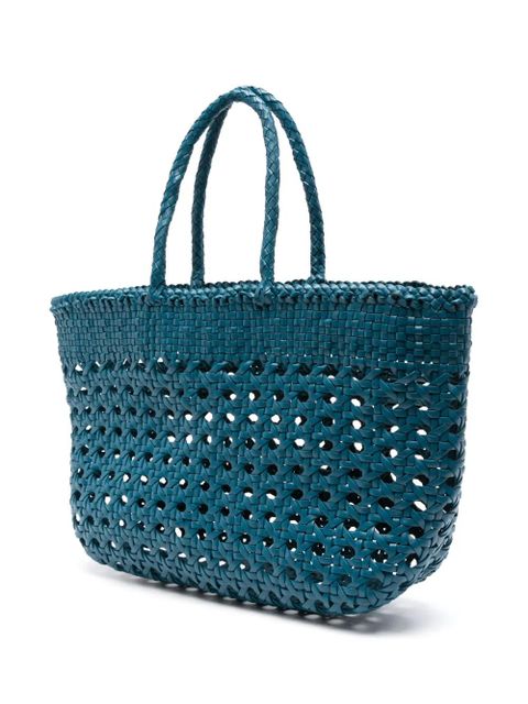 DRAGON DIFFUSION Cannage Kanpur tote bag - Blue