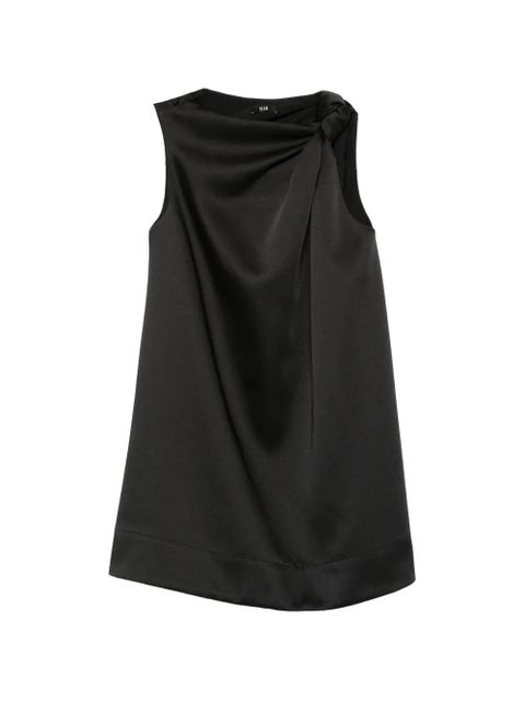 Eleh knot-detail mini dress - Black - zdjęcie produktu nr 1