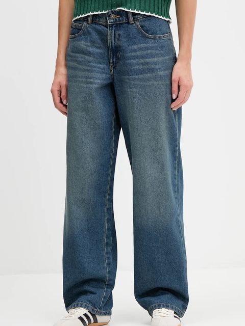 Dickies jeansy HERNDON damskie high waist DK0A4YPY - zdjęcie produktu nr 1