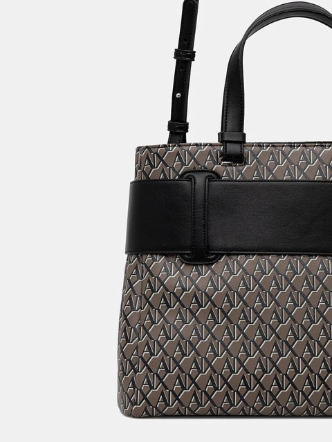 Armani Exchange torebka kolor brązowy XW000285 AF17221