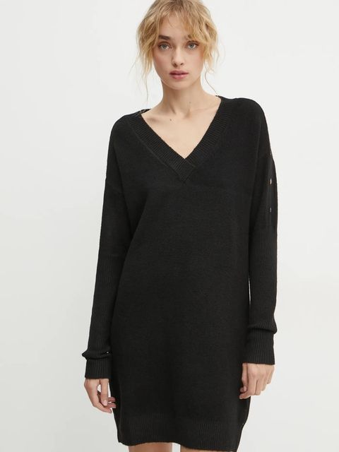 Morgan sukienka z domieszką wełny RMHIVER