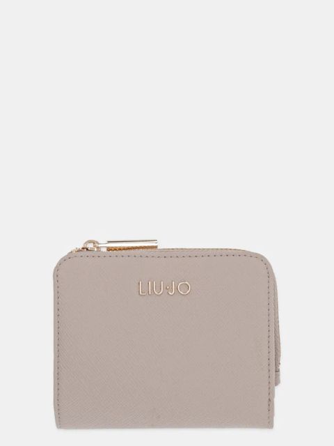 Liu Jo portfel damski kolor beżowy AA5171 E0087