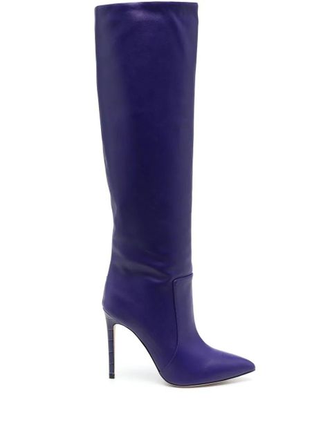 Paris Texas knee-high 100mm boots - Purple - zdjęcie produktu nr 1