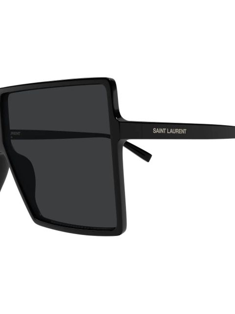Saint Laurent Eyewear SL 909 Betty S square-frame sunglasses - Black