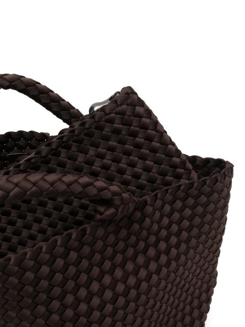 NAGHEDI medium St. Barths top-handle tote bag - Brown