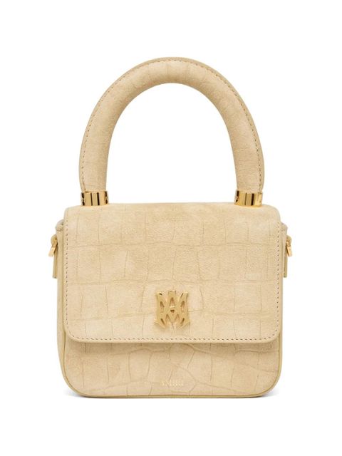 AMIRI croc-embossed satchel bag - Neutrals - zdjęcie produktu nr 1