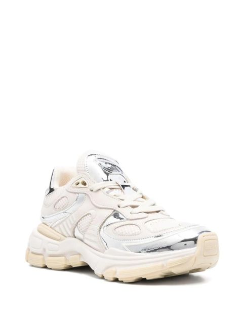 Axel Arigato metallic-panel leather sneakers - Neutrals
