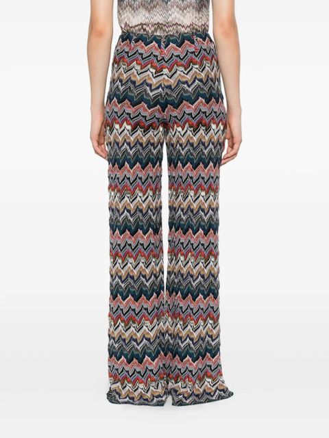 Missoni zigzag trousers - Black