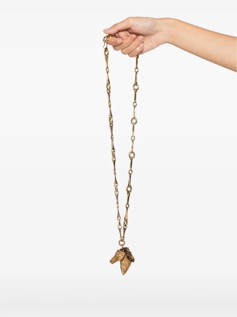 Chloé The Chain Horse necklace - Gold