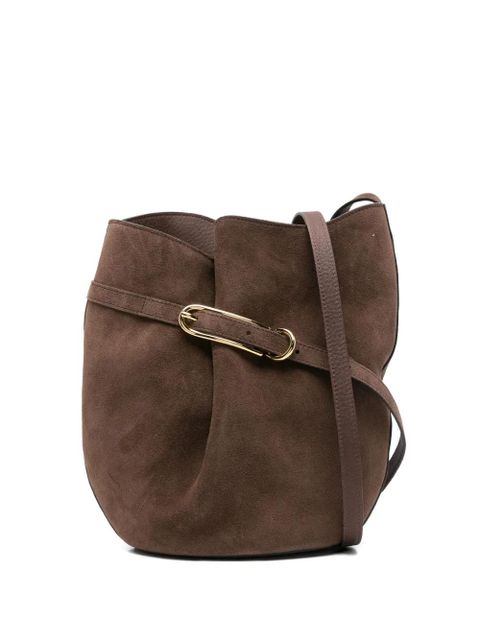 Liffner suede bucket bag - Brown - zdjęcie produktu nr 1