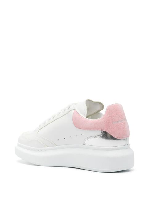 Alexander McQueen Oversized leather sneakers - White - zdjęcie produktu nr 2