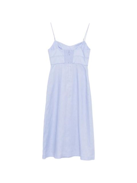 ZIMMERMANN linen midi dress - Blue - zdjęcie produktu nr 2