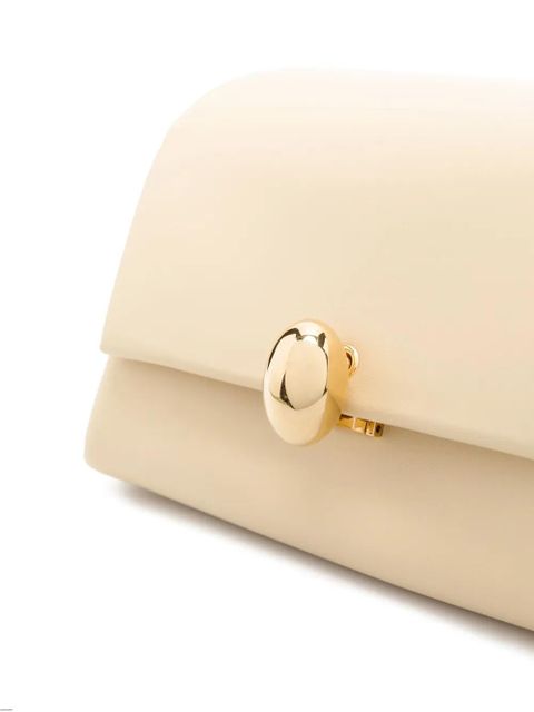 Jil Sander leather shoulder bag - Yellow